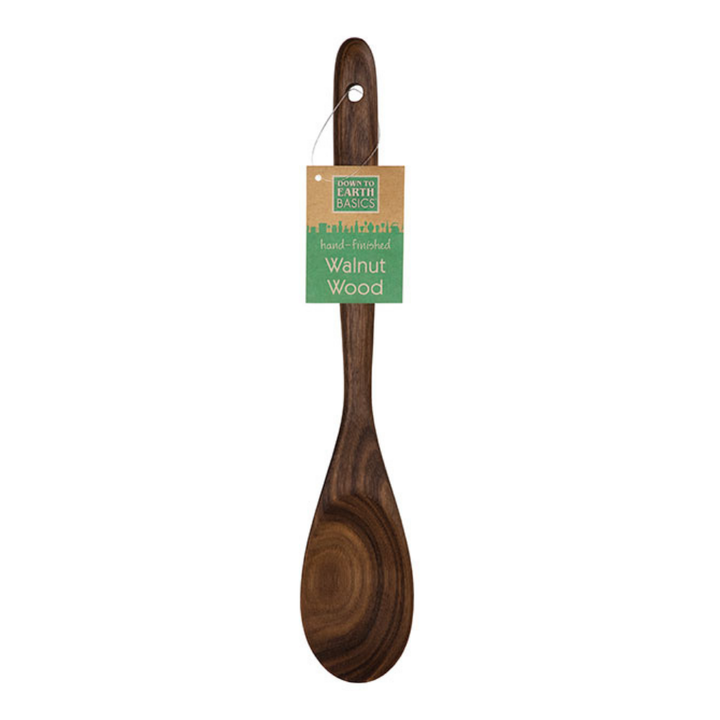 DOWN TO EARTH WALNUT COOK'S SPOON 13"