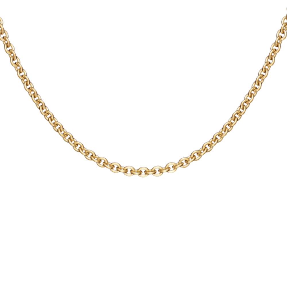 PAUL MORELLI 18K YELLOW GOLD PLAIN MEDITATION BELL CHAIN NECKLACE
