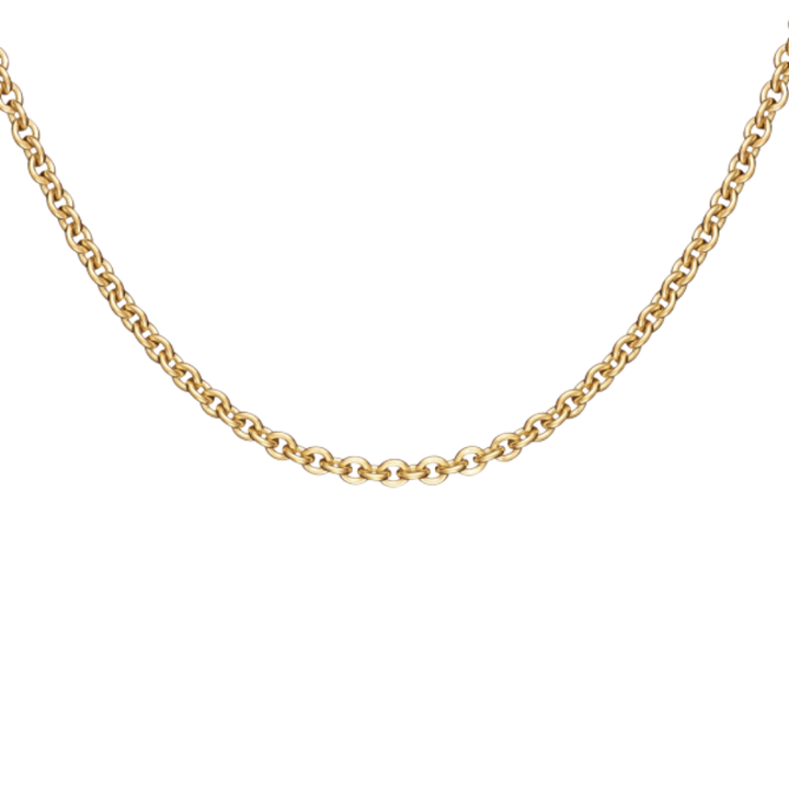 PAUL MORELLI 18K YELLOW GOLD PLAIN MEDITATION BELL CHAIN NECKLACE
