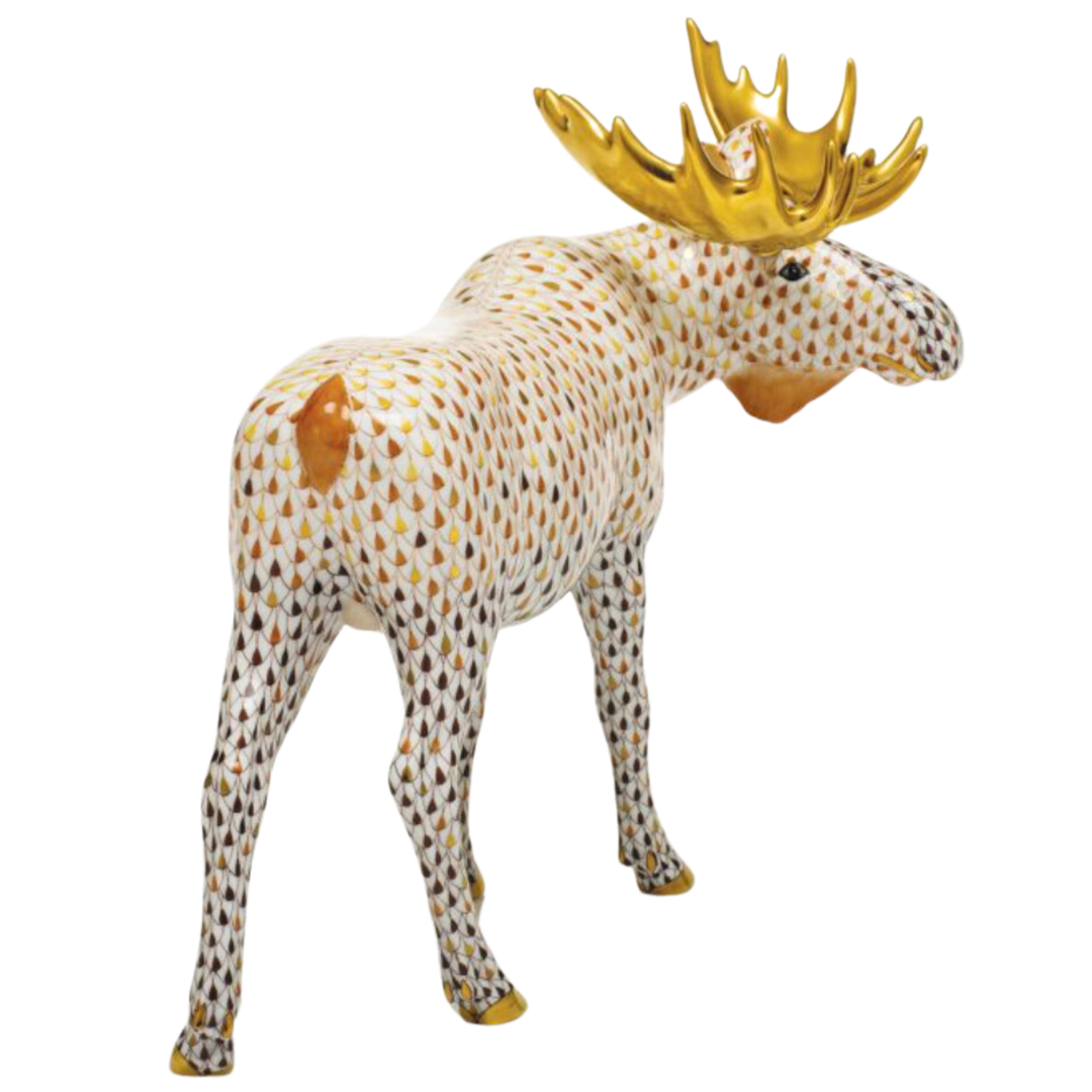 HEREND Multicolor Limited Edition Moose