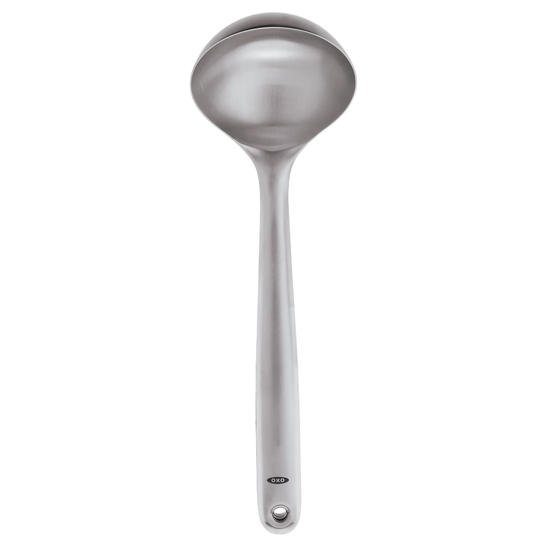 OXO GOOD GRIPS OXO BRUSHED STAINLESS STEEL LADLE