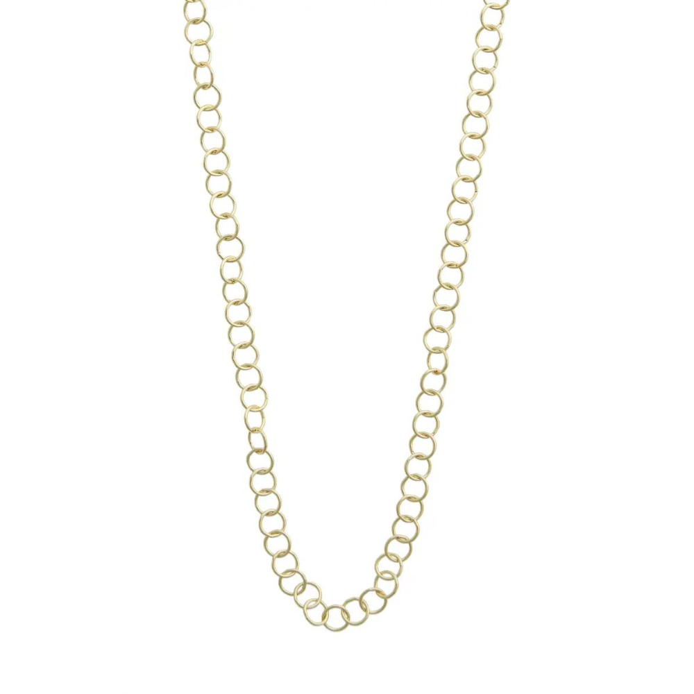 TEMPLE ST CLAIR 18K YELLOW GOLD ROUND CHAIN NECKLACE