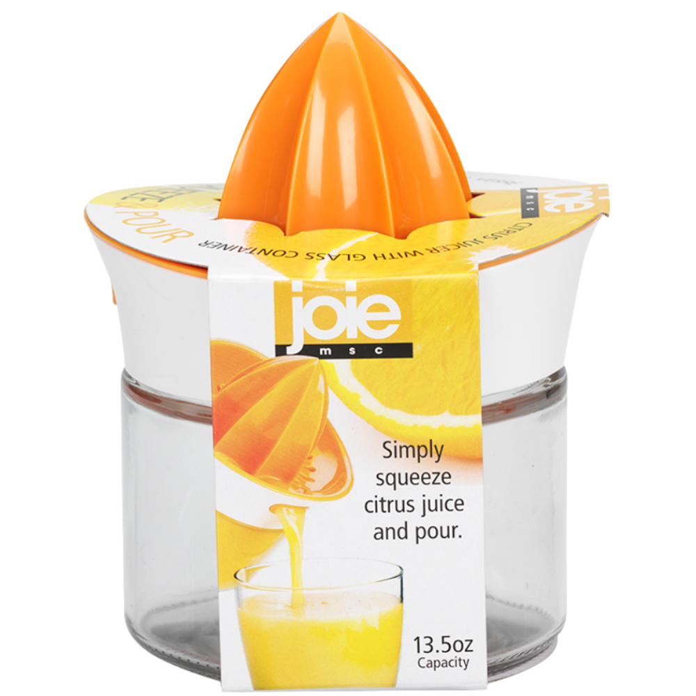 HAROLD IMPORTS SQUEEZE AND POUR CITRUS JUICER GLASS