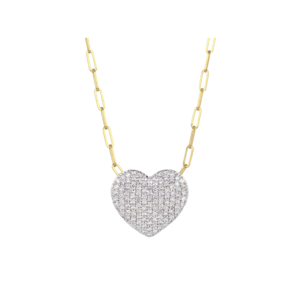 Phillips House 14K YELLOW GOLD HEART INFINITY NECKLACE