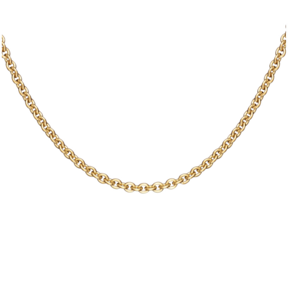 PAUL MORELLI 18K YELLOW GOLD PLAIN BELL CHAIN NECKLACE