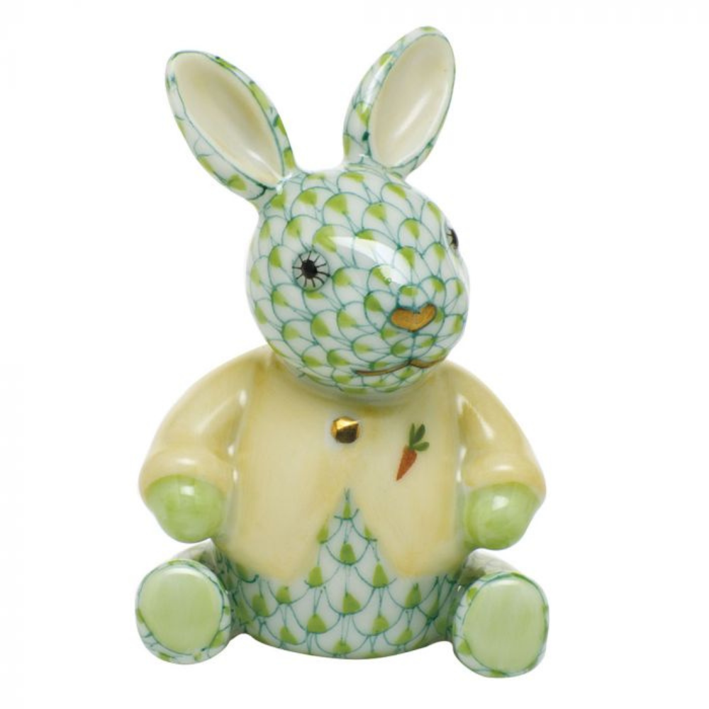HEREND Sweater Bunny KEYLIME