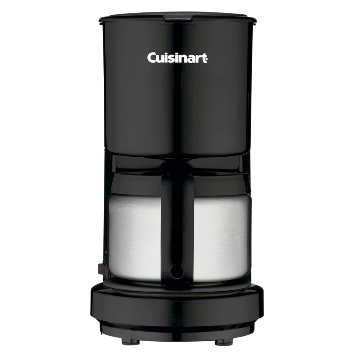 CUISINART BLACK COFFEE MAKER WITH STAINLESS CARAFE 4-CUP