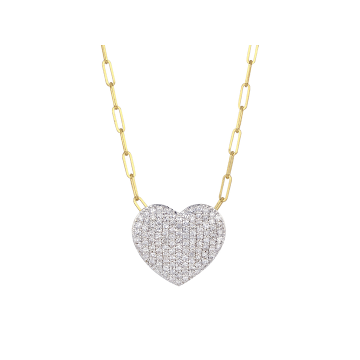 Phillips House DIAMOND INFINITY HEART NECKLACE YG