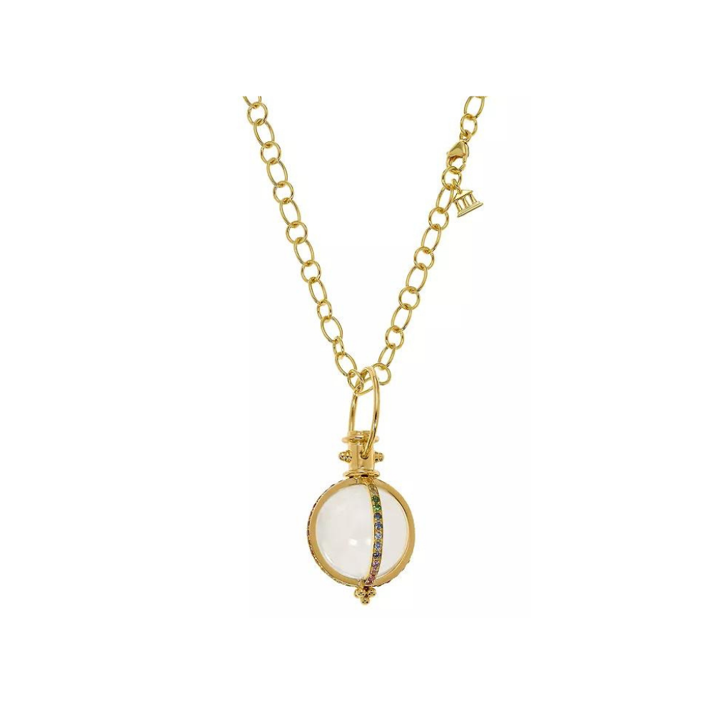TEMPLE ST CLAIR 18K YELLOW GOLD AMULET