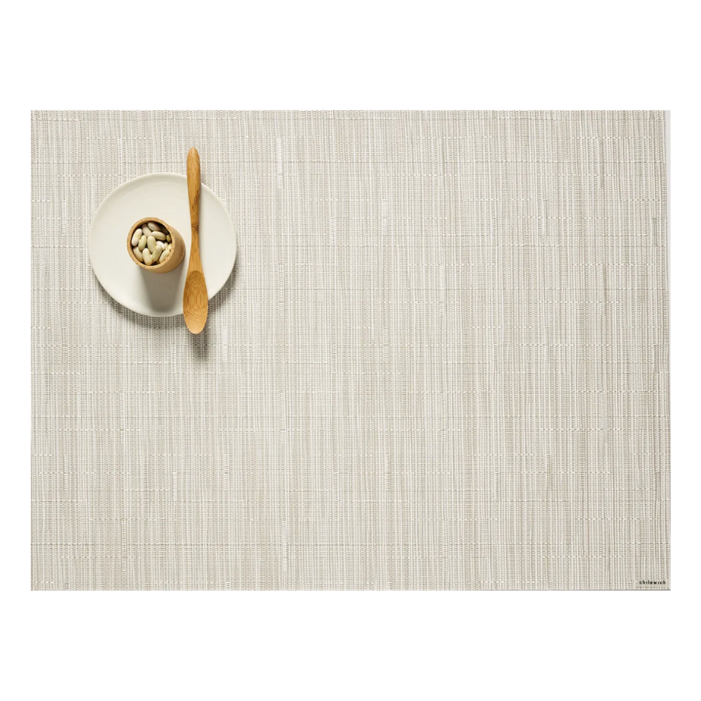 CHILEWICH BAMBOO PLACEMAT COCONUT 14X19