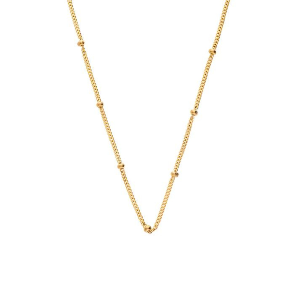 SETHI COUTURE 18K YELLOW GOLD BEAD CHAIN