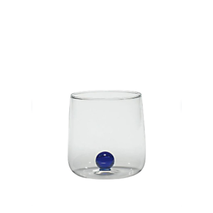 ZAFFERANO AMERICA BLUE GLASS BILIA TUMBLER
