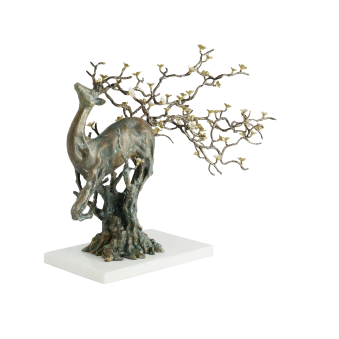 MICHAEL ARAM Limited Edition Stag Sculpture
