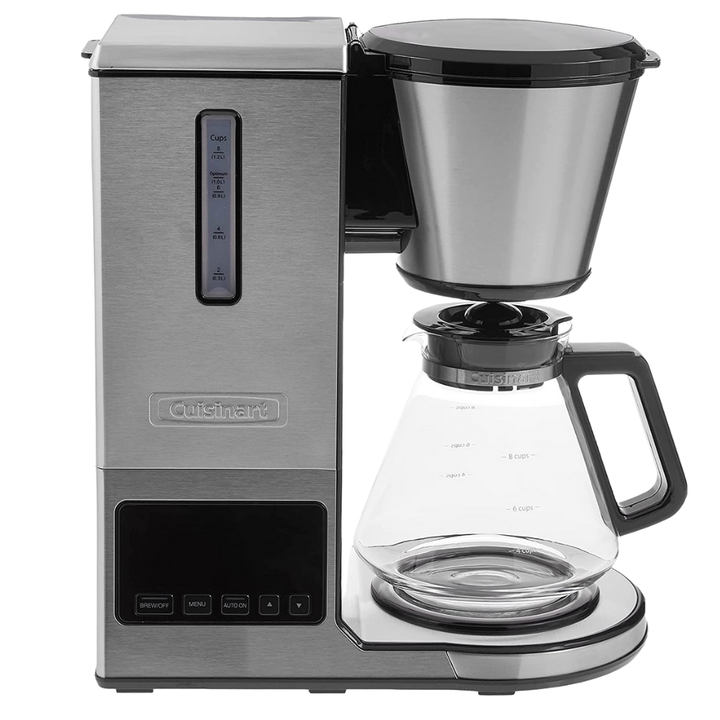 CUISINART PUREPRECISION GLASS POUR OVER COFFEE BREWER 8-CUP