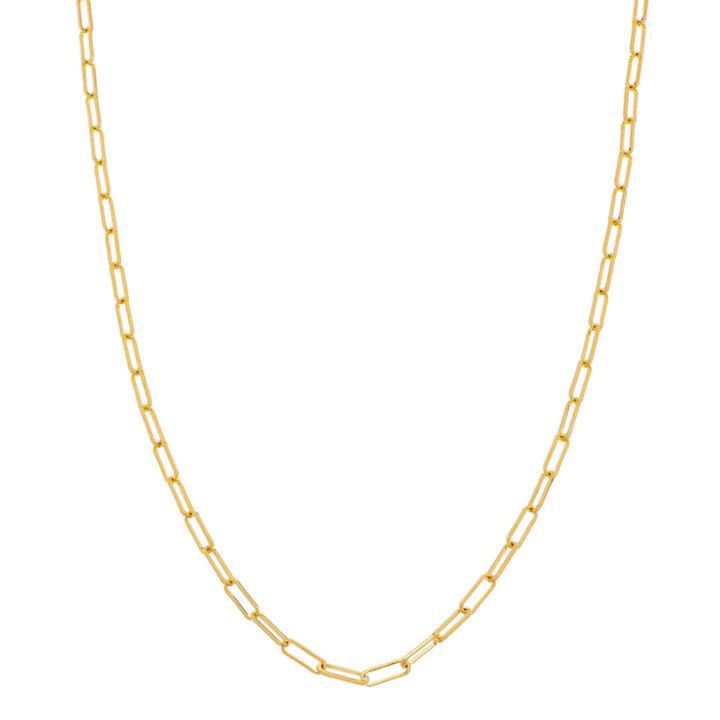 SETHI COUTURE 14K YELLOW GOLD PAPER CLIP CHAIN