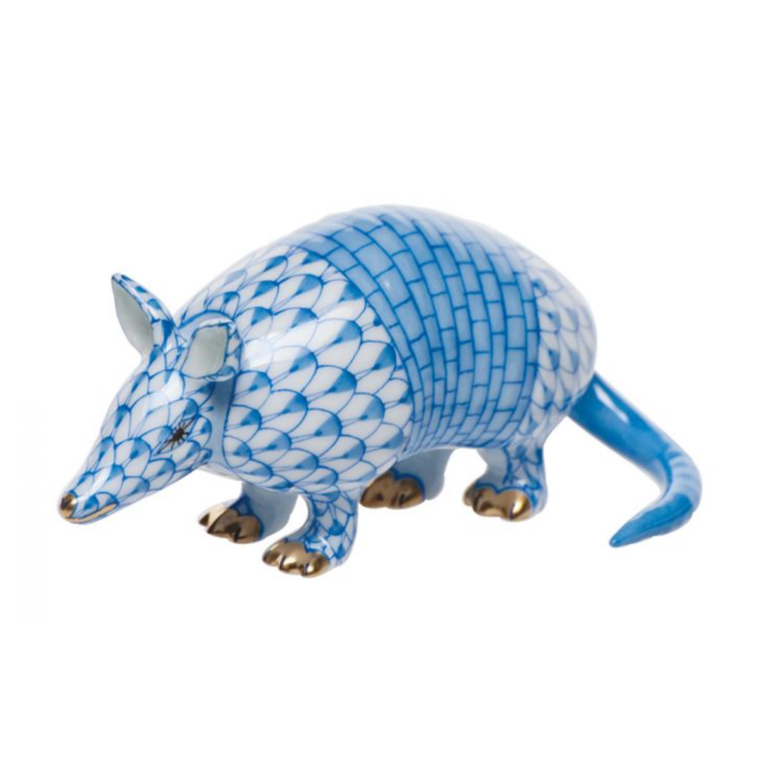 HEREND Armadillo BLUE