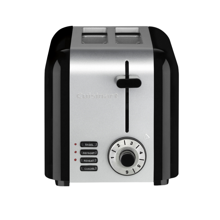 CUISINART COMPACT STAINLESS TOASTER 2-SLICE