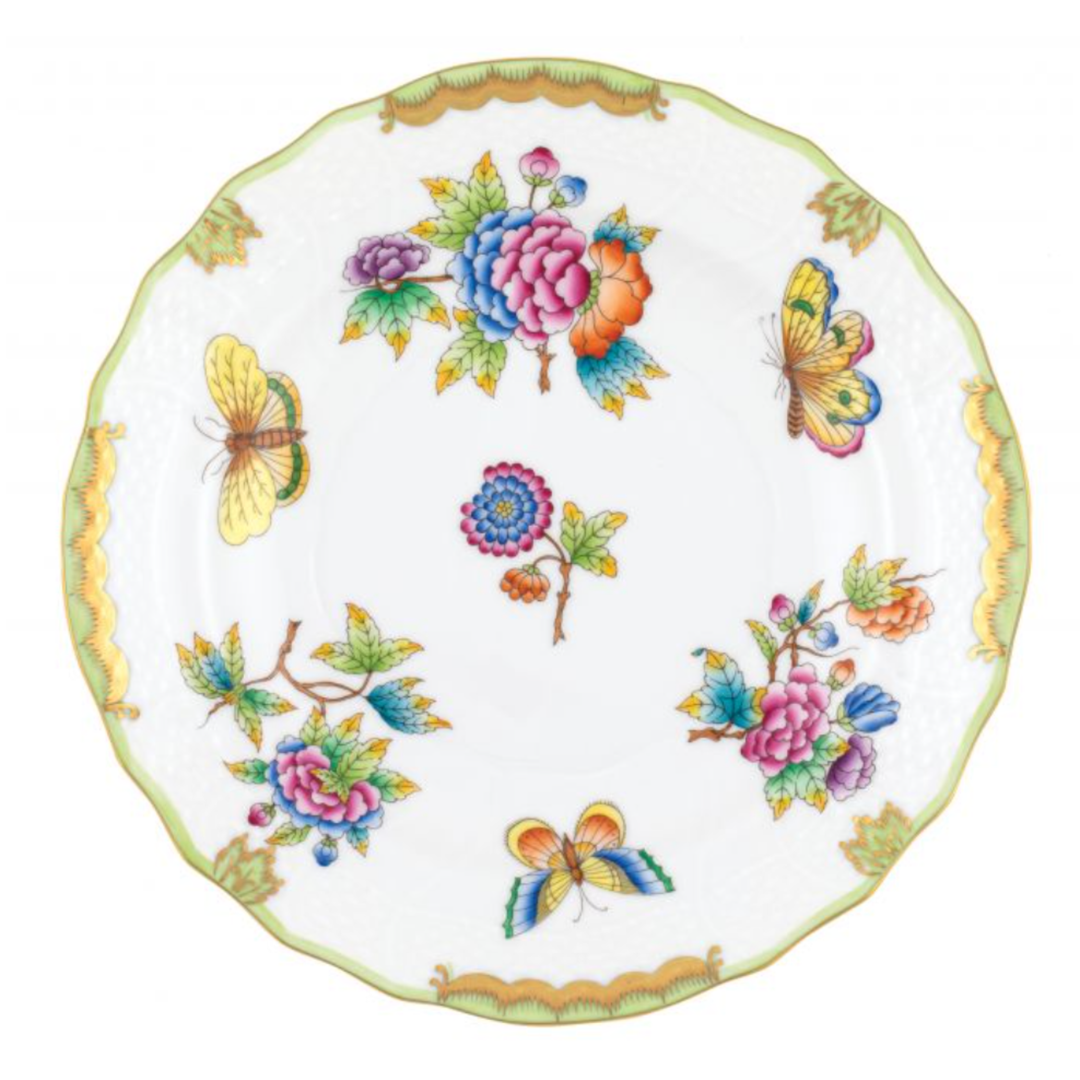 HEREND Queen Victoria Salad Plate