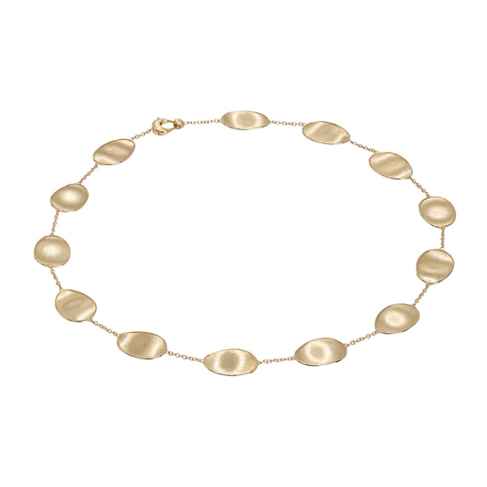 MARCO BICEGO 18K YELLOW GOLD LUNARIA NECKLACE Default Title