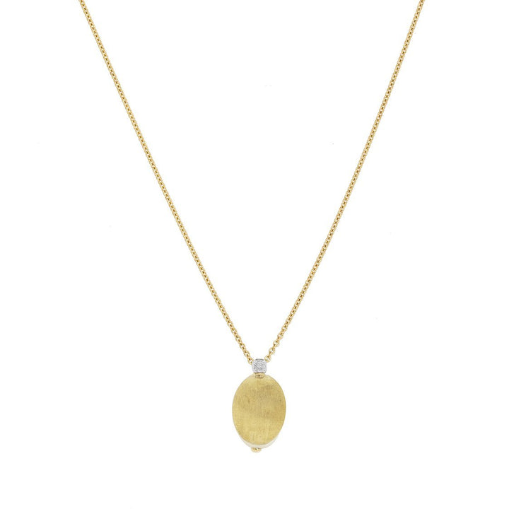 MARCO BICEGO SIVIGLIA YELLOW GOLD PENDANT NECKLACE WITH DIAMOND Default Title