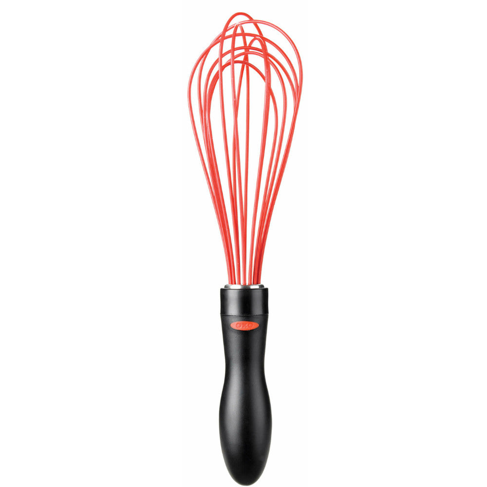 OXO GOOD GRIPS SILICONE BALLOON WHISK RED 11" Default Title