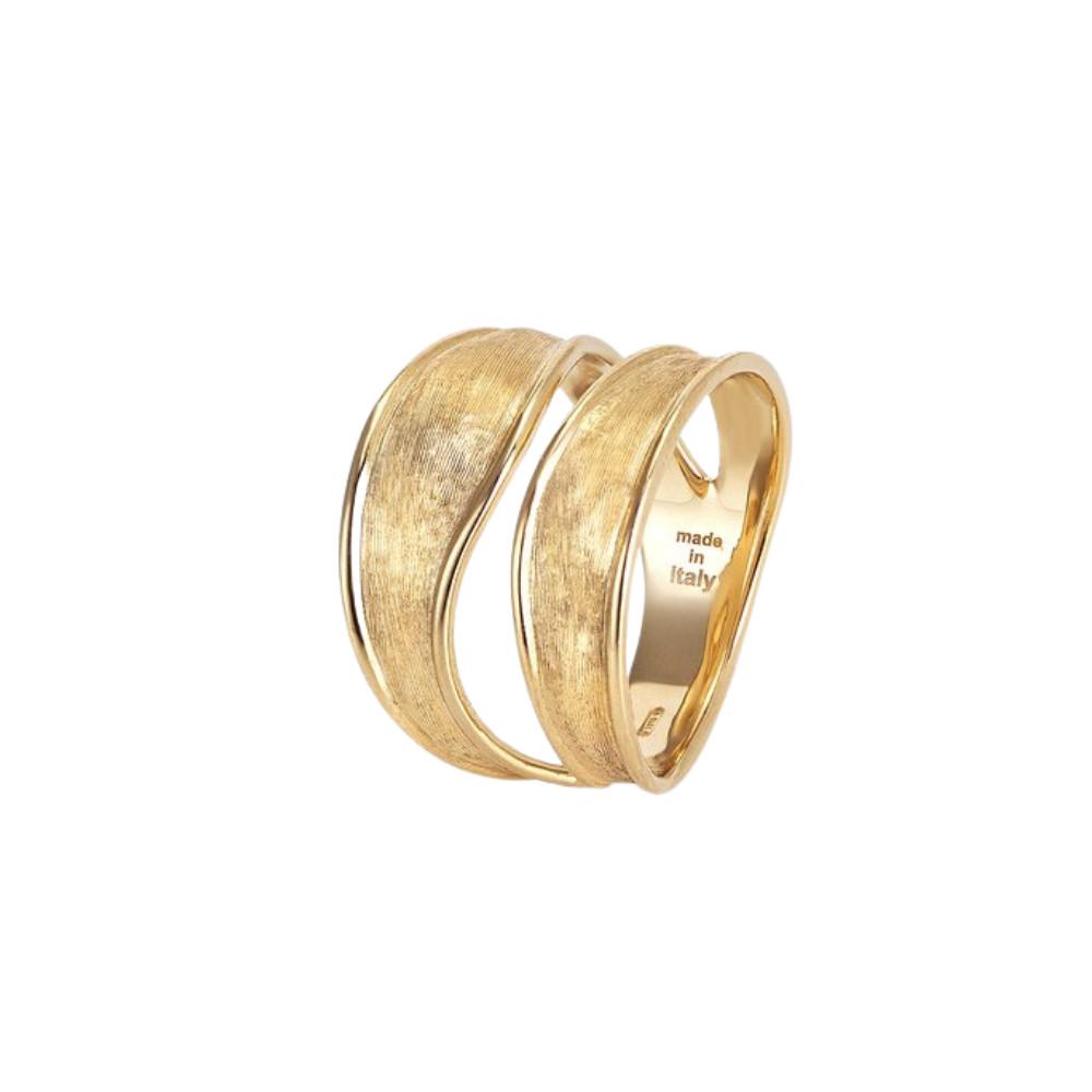 MARCO BICEGO 18K YELLOW GOLD LUNARIA RING Default Title