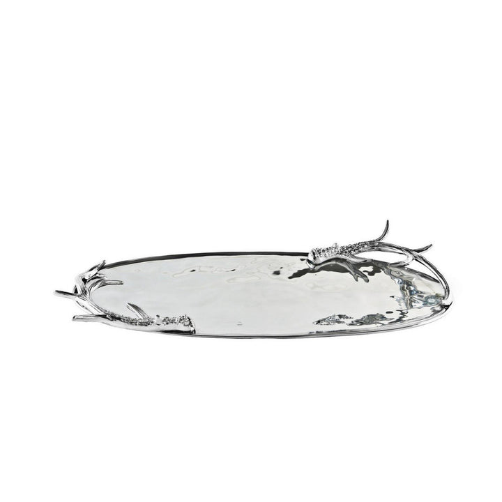 BEATRIZ BALL WESTERN ANTLER OVAL TRAY X-LARGE Default Title