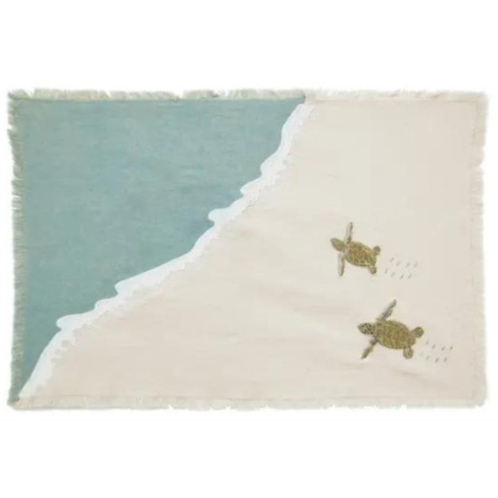 RIGHTSIDE DESIGN BABY SEA TURTLE PLACEMAT Default Title