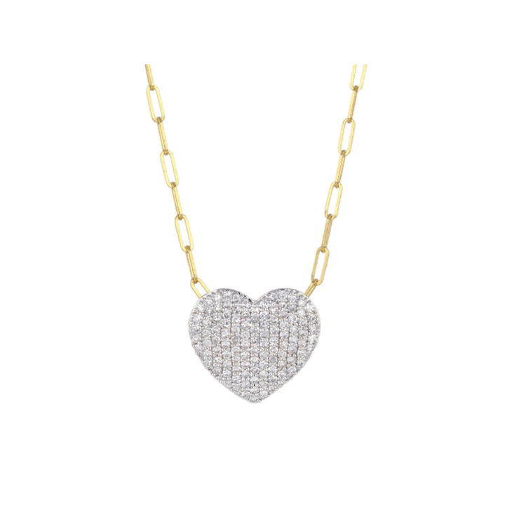Phillips House 14K YELLOW GOLD HEART INFINITY NECKLACE Default Title