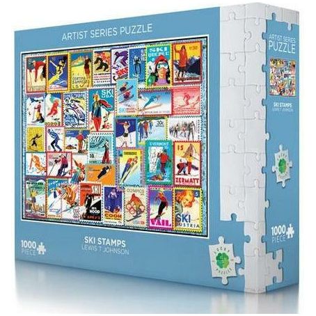 LUCKY PUZZLES LUCKY PUZZLES SKI STAMPS Default Title