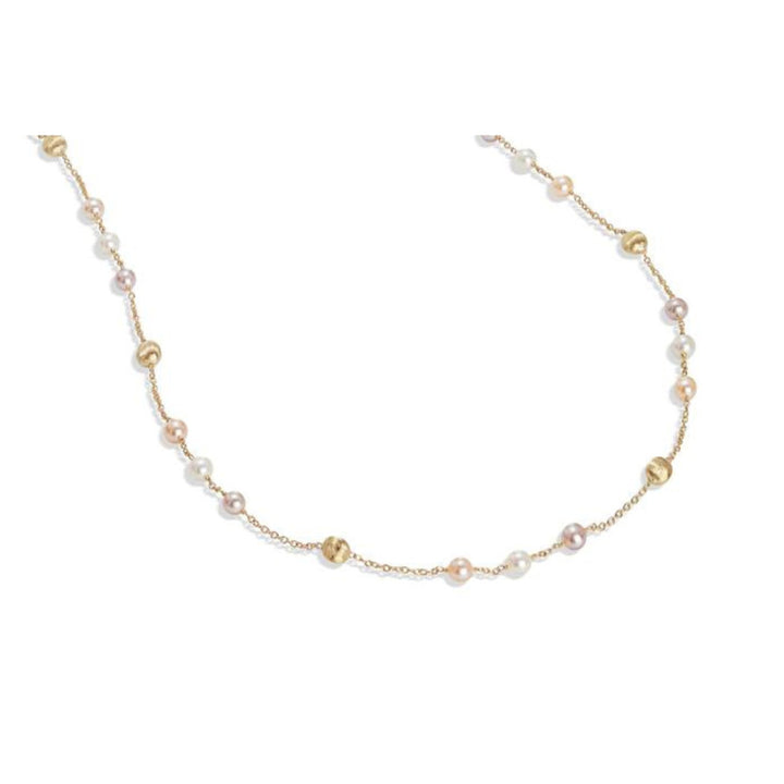 MARCO BICEGO 18K Yellow Gold and Pearl Africa Pearl Necklace Default Title