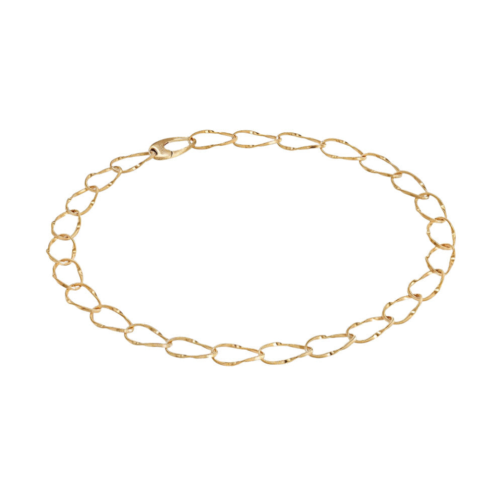 MARCO BICEGO 18K YELLOW GOLD ONDE NECKLACE Default Title