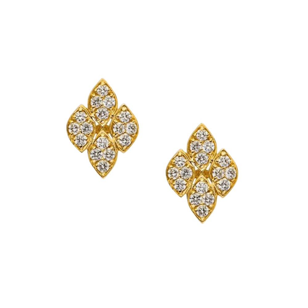 SETHI COUTURE 18K YELLOW GOLD DIAMOND MARQUISE STUD EARRINGS Default Title