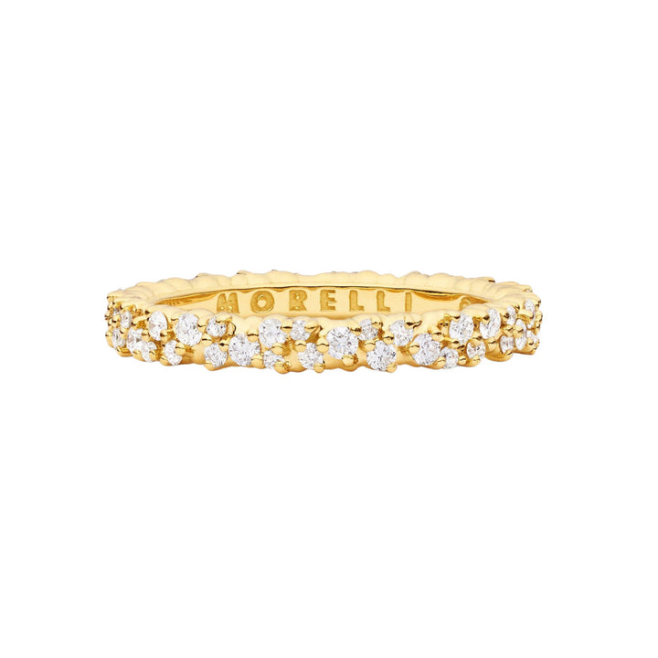 PAUL MORELLI 18K YELLOW GOLD RING WITH DIAMONDS Default Title