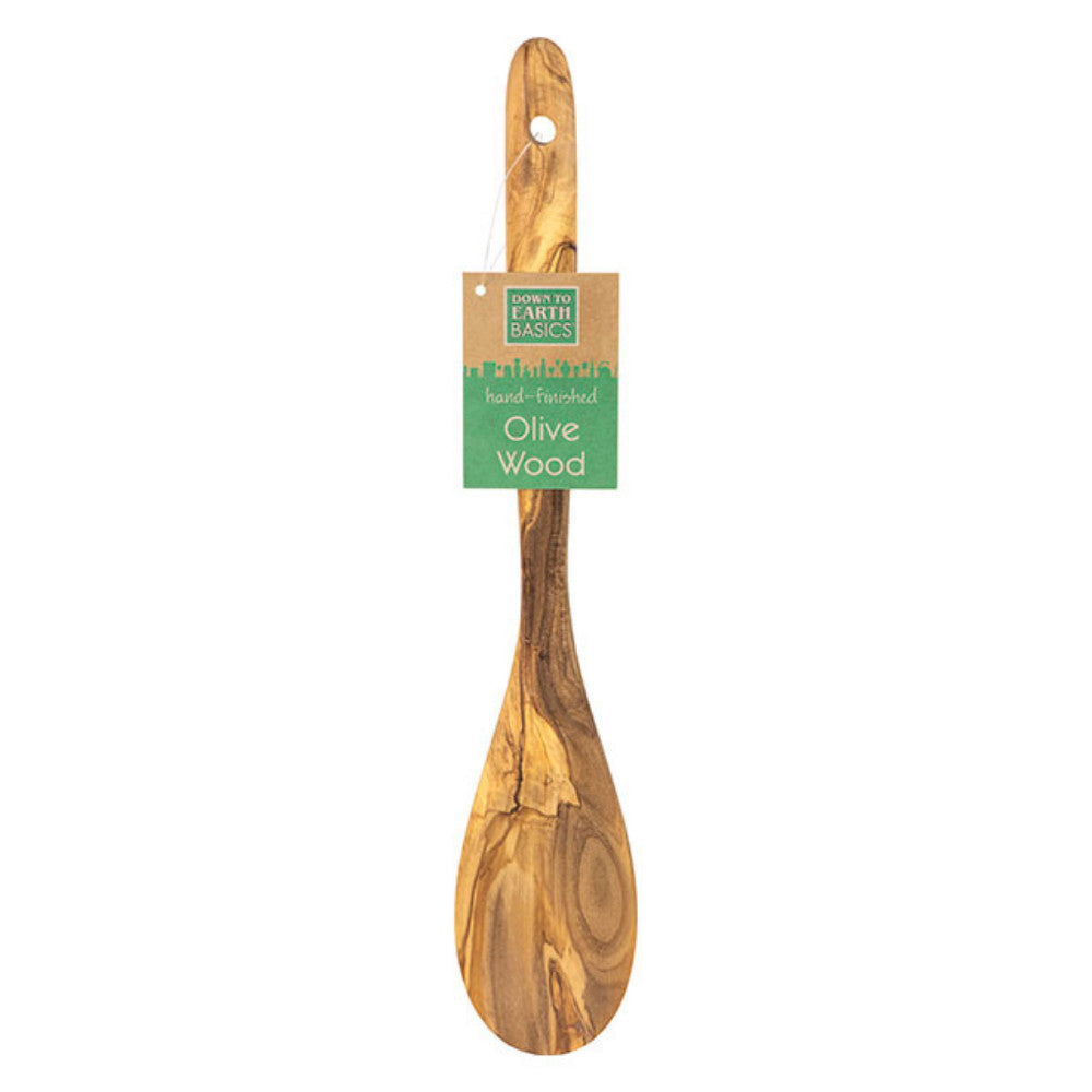 DOWN TO EARTH OLIVEWOOD COOK'S SPOON 13" Default Title