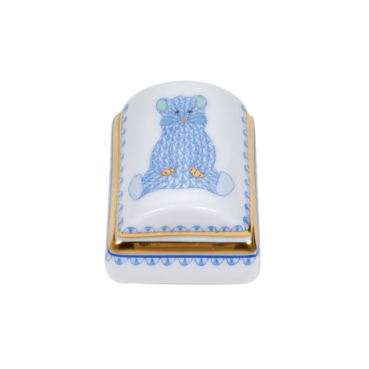 HEREND TOOTH FAIRY BOX - BLUE Default Title
